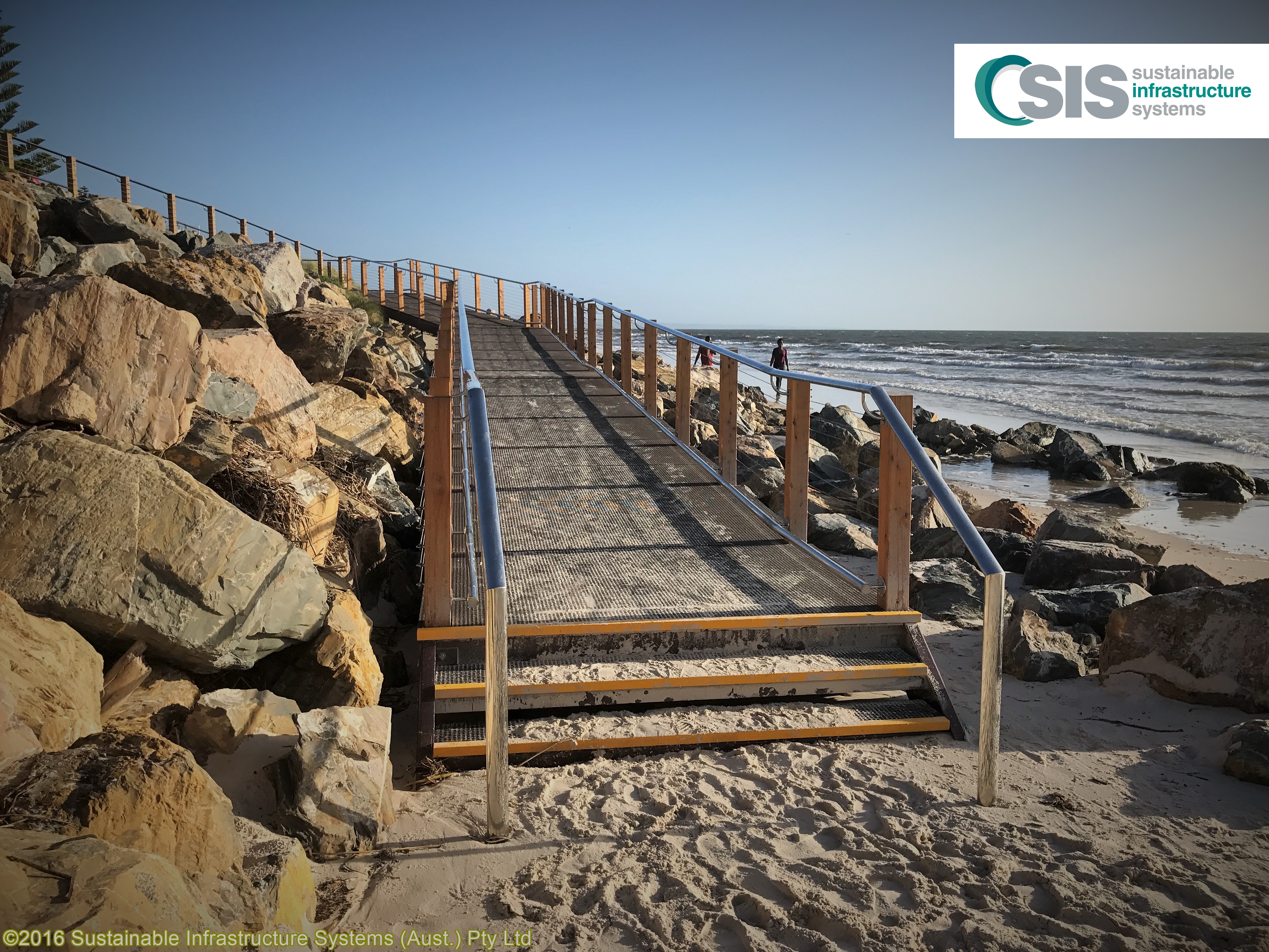 FRP Composite / WPC Boardwalks Beach Access Systems SISAU