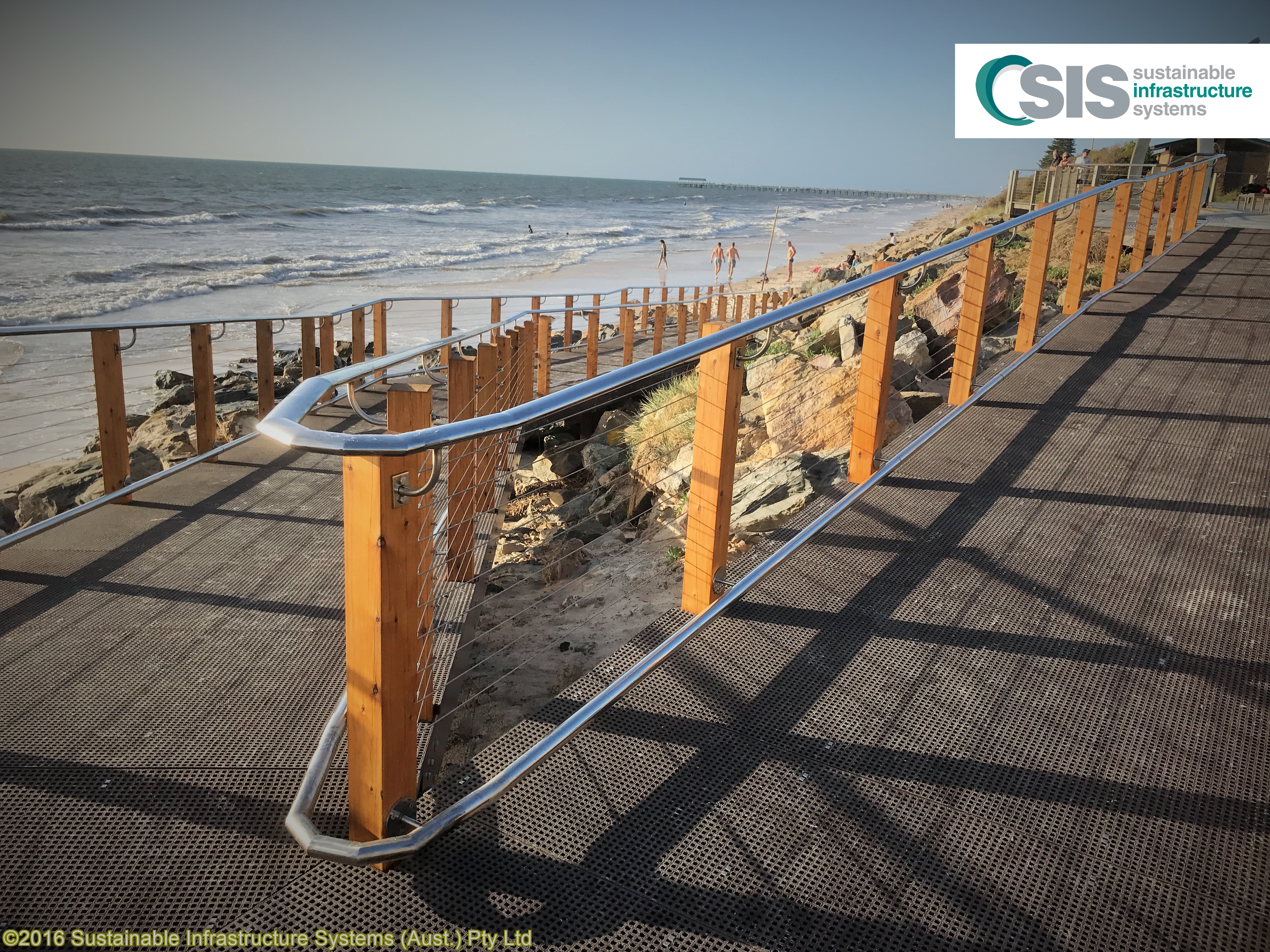 FRP Composite / WPC Boardwalks Beach Access Systems SISAU